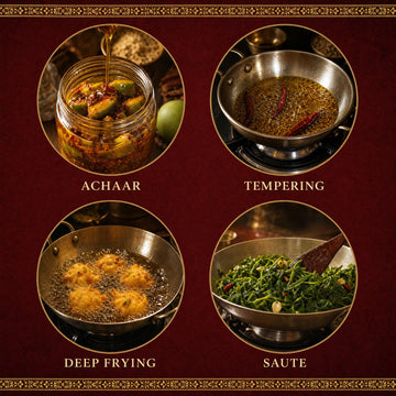 Ways to use cold-pressed black mustard oil