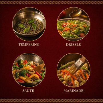 Ways to use cold-pressed sesame oil